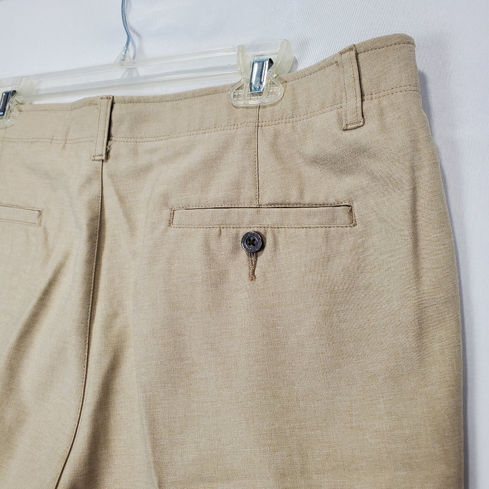 Pebble Beach Men's Outdoor Dry-Luxe Performance Golf Shorts Size 38 Tan / Beige - Picture 9 of 16